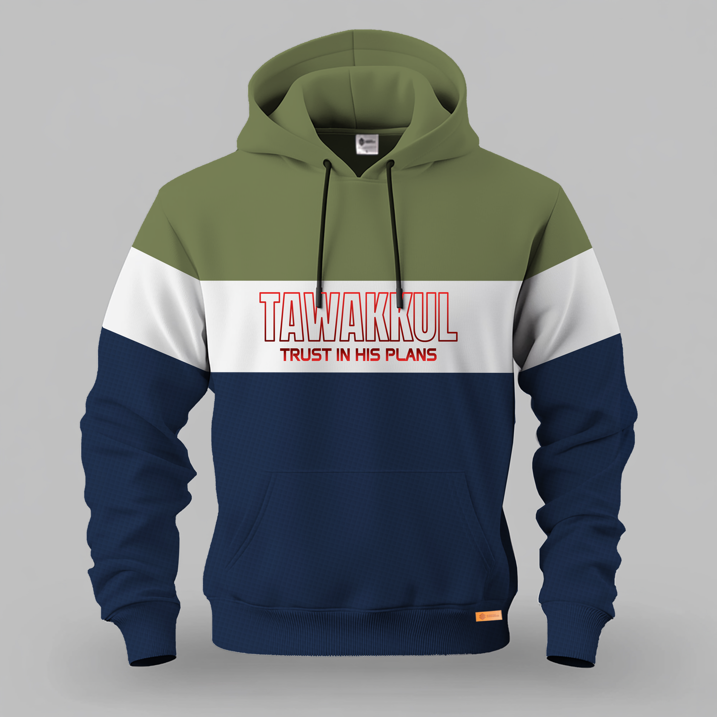 Tawakkul Trust In His Plans | Kangaroo Hoodies | Pre Winter Sale