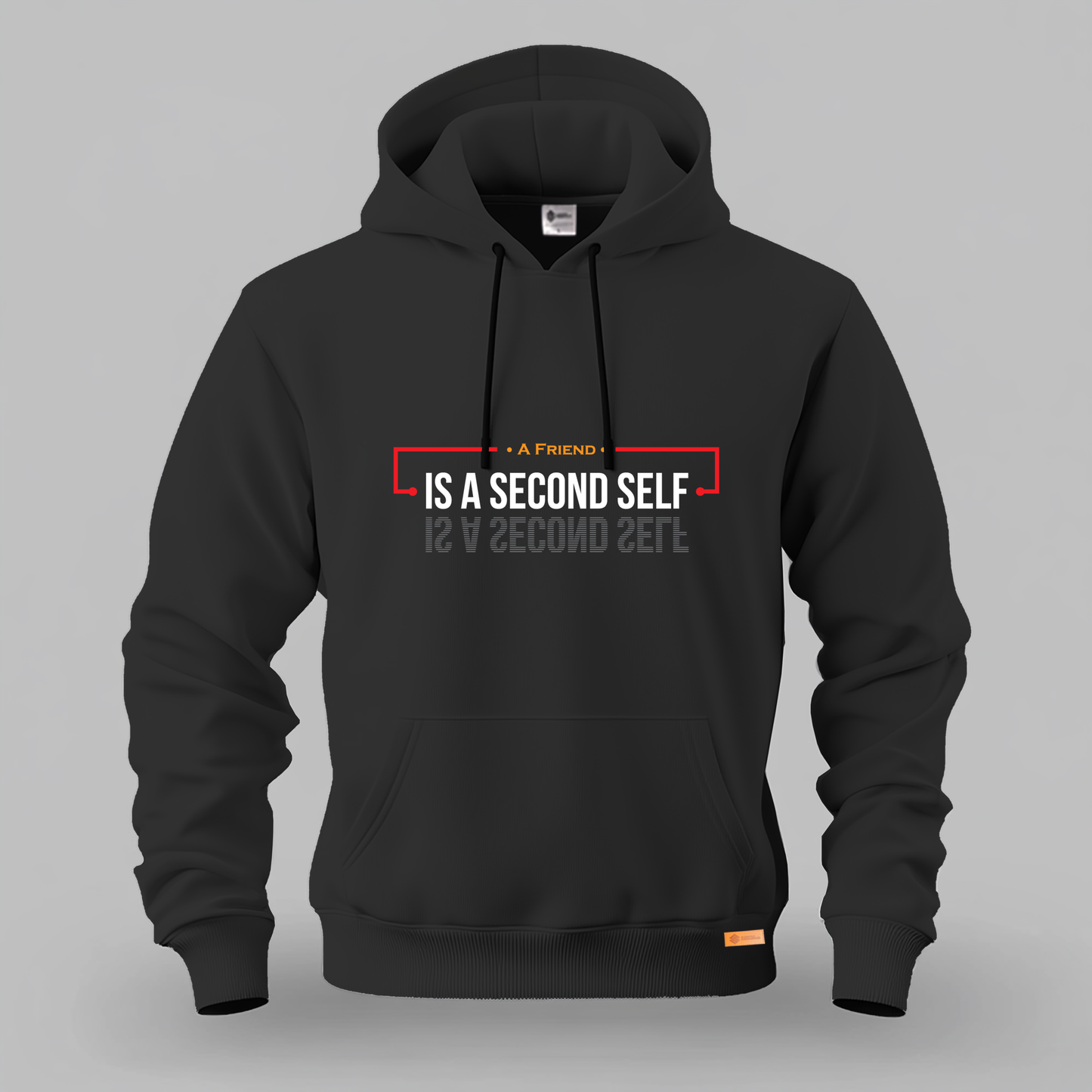 A Friend Is A Second Self | Kangaroo Hoodies | Pre Winter Sale