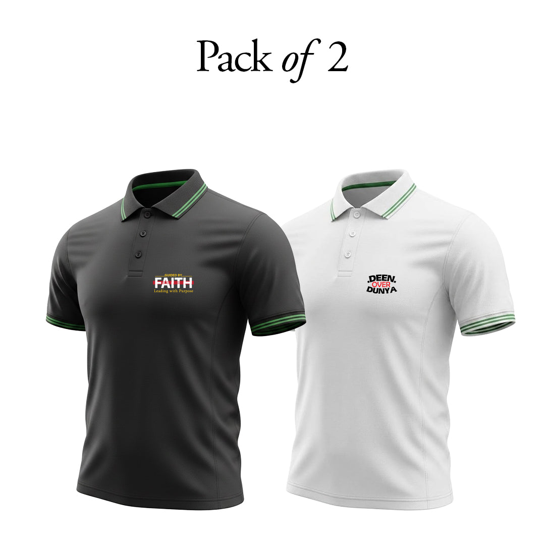 Pack of 2 Polo T-Shirt for Men