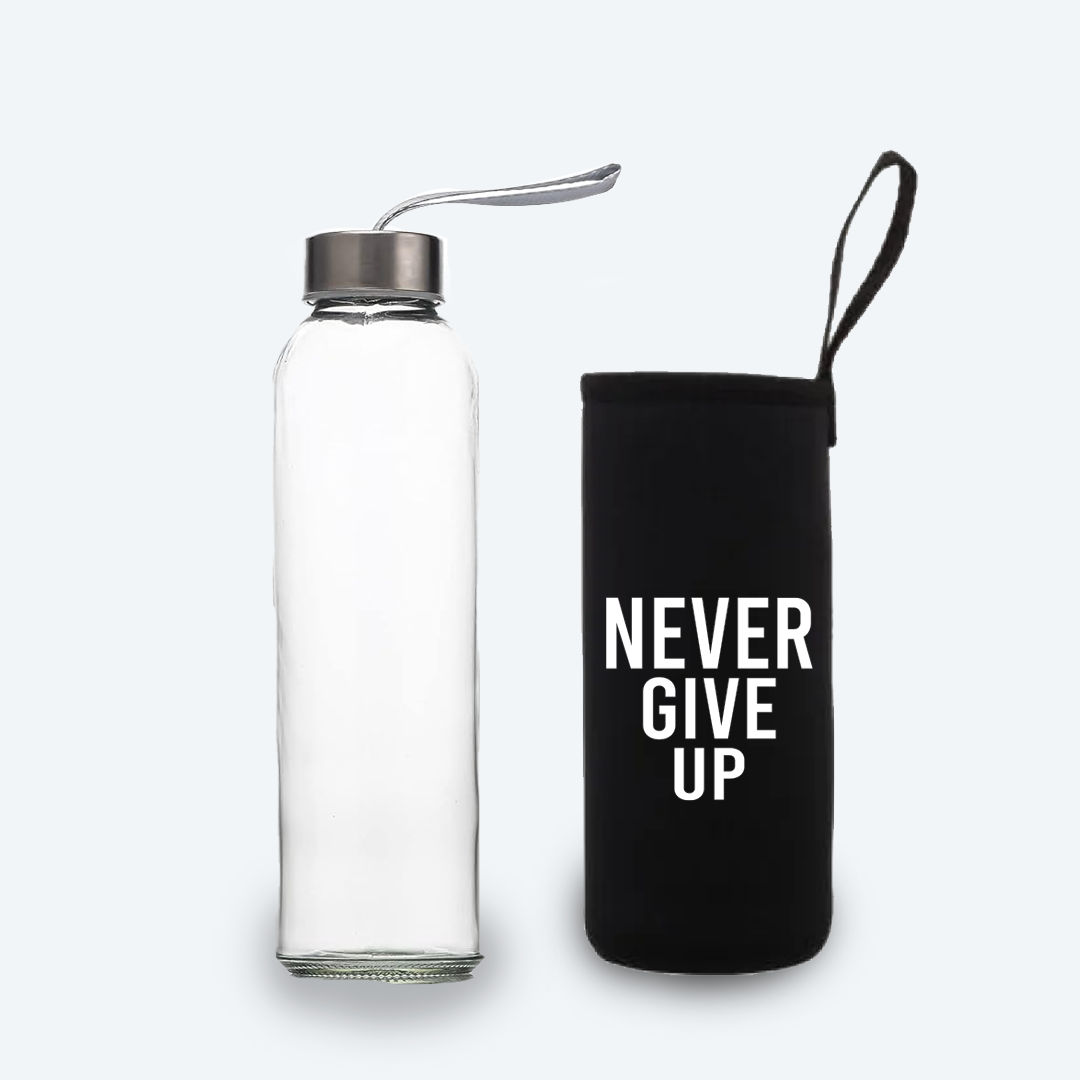 Glass Water Bottle