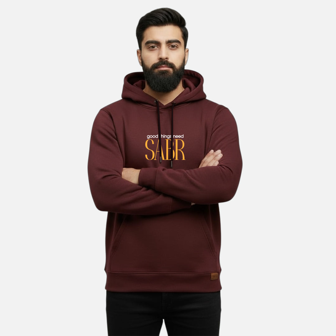 Good Things need Sabr | Kangaroo Hoodies