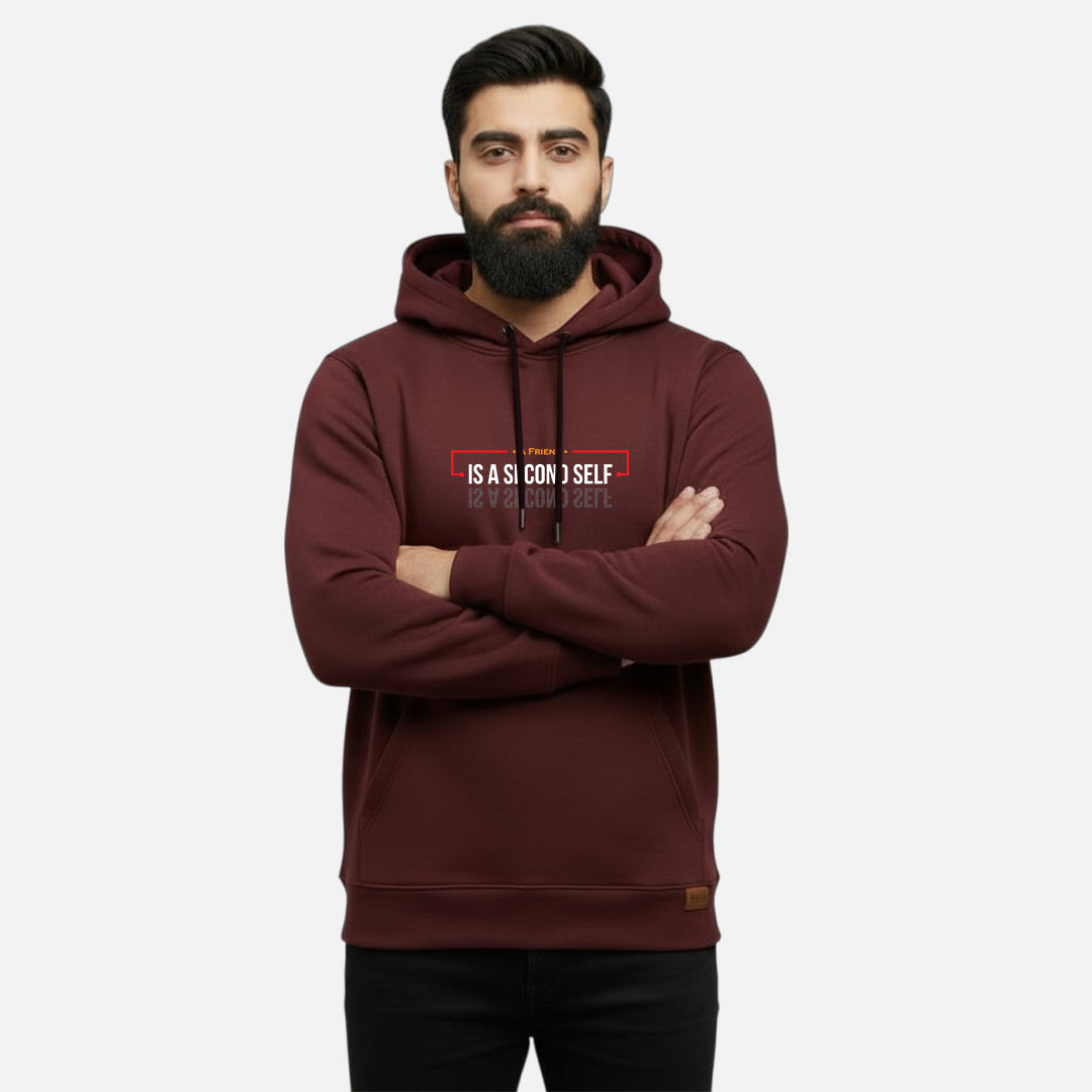 A Friend is a Second Self | Kangaroo Hoodies