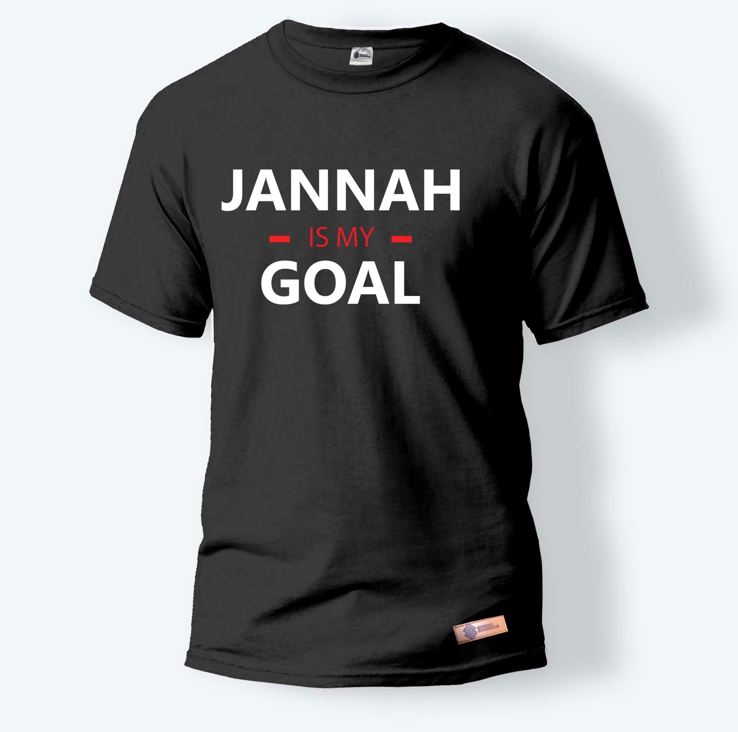 Jannah Is My Goal | Round Neck T-Shirt for Men