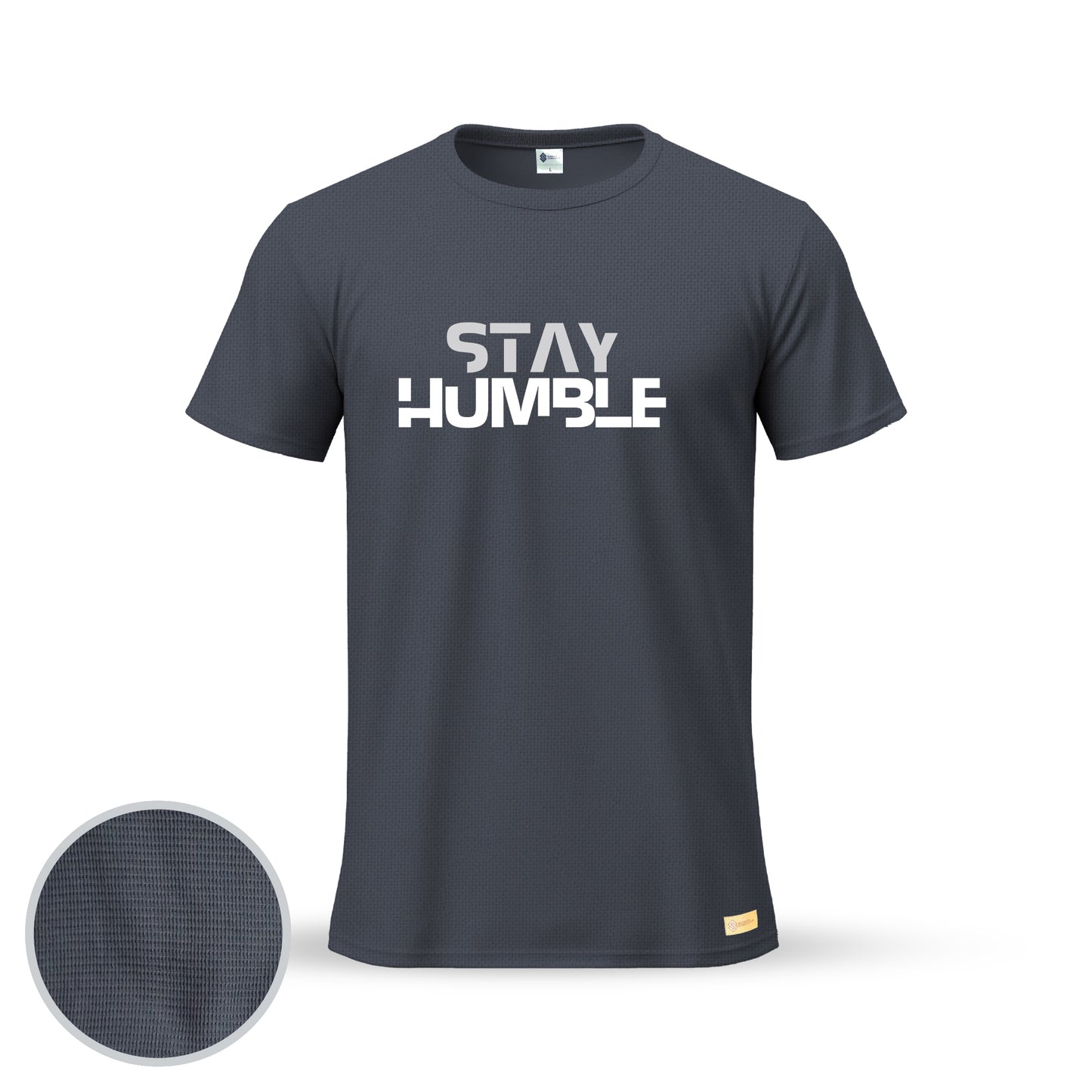 Stay Humble | Thermal Round Neck T-Shirt for Men