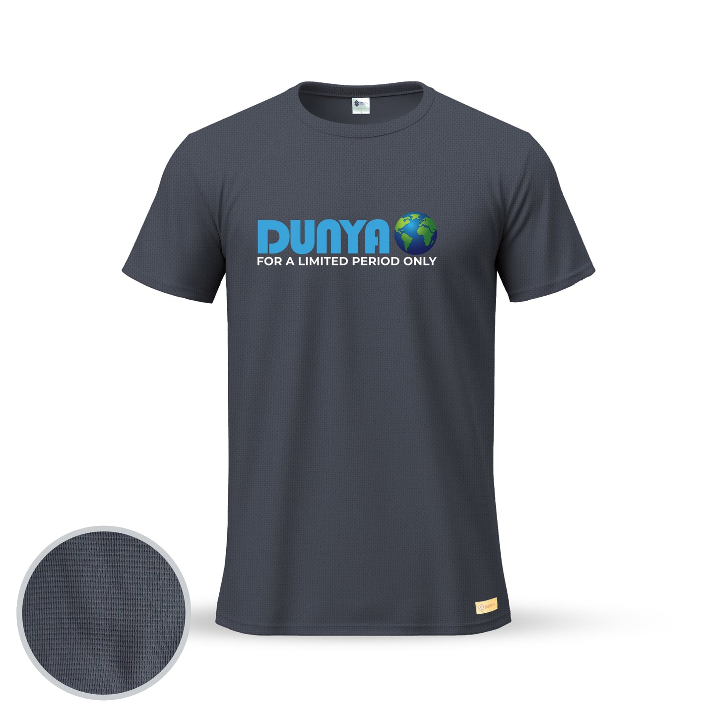 Dunya For A Limited Period Only | Thermal Round Neck T-Shirt for Men