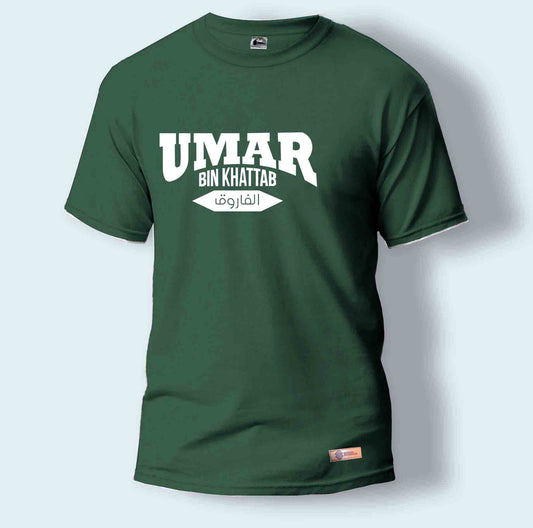 Umer Bin Khattab RA (AL-Farooq) | Round Neck T-Shirt for Men