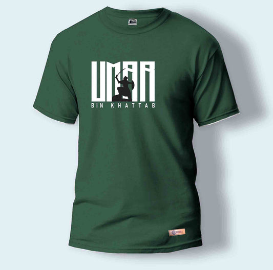 Umer Bin Khattab RA | Round Neck T-Shirt for Men