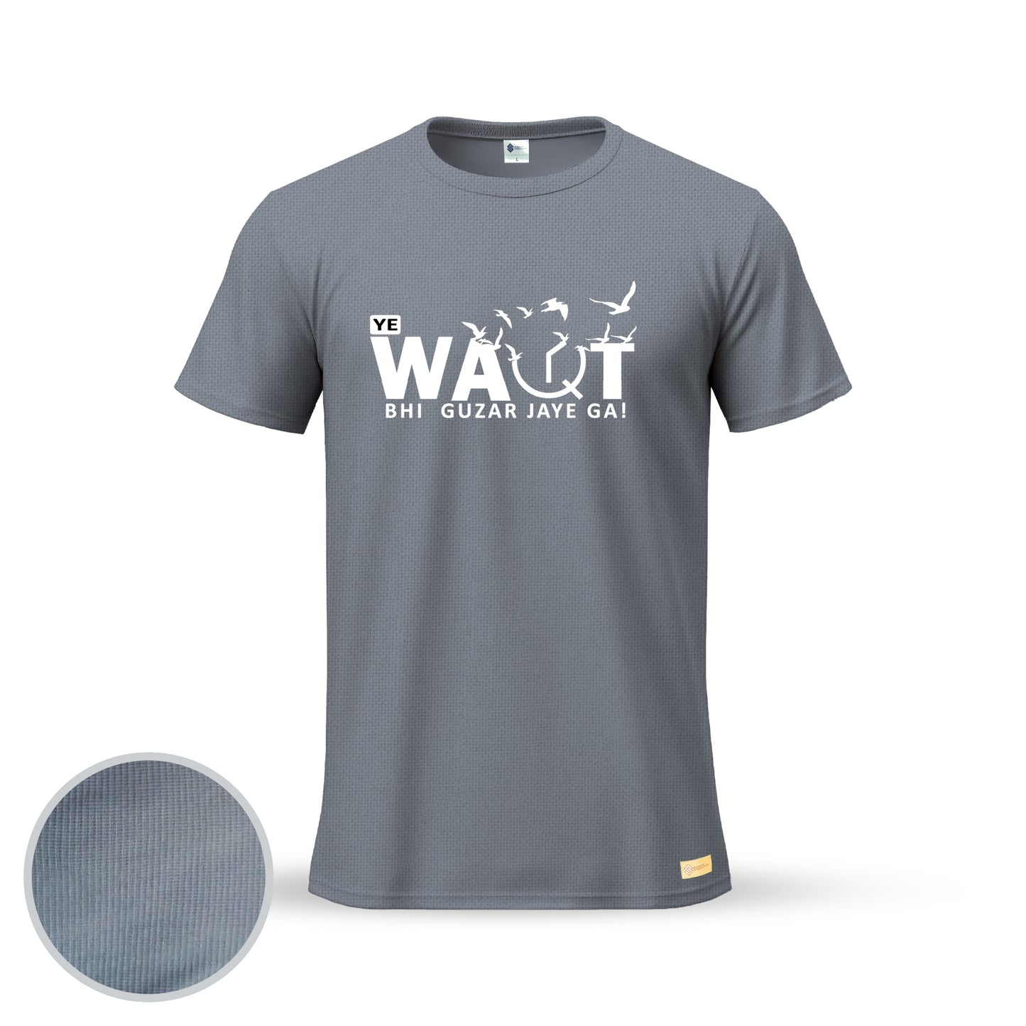 Ya Waqt bhi Guzar Jaye Ga! | Thermal Round Neck T-Shirt for Men