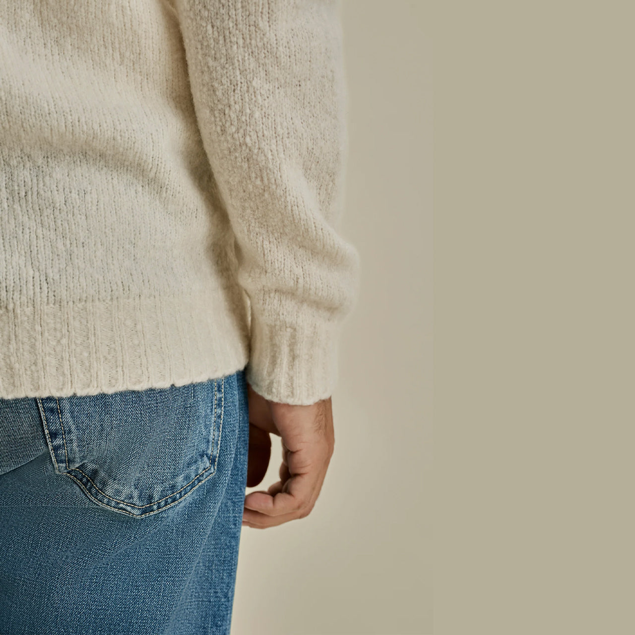 Ice Blue Jeans Trouser