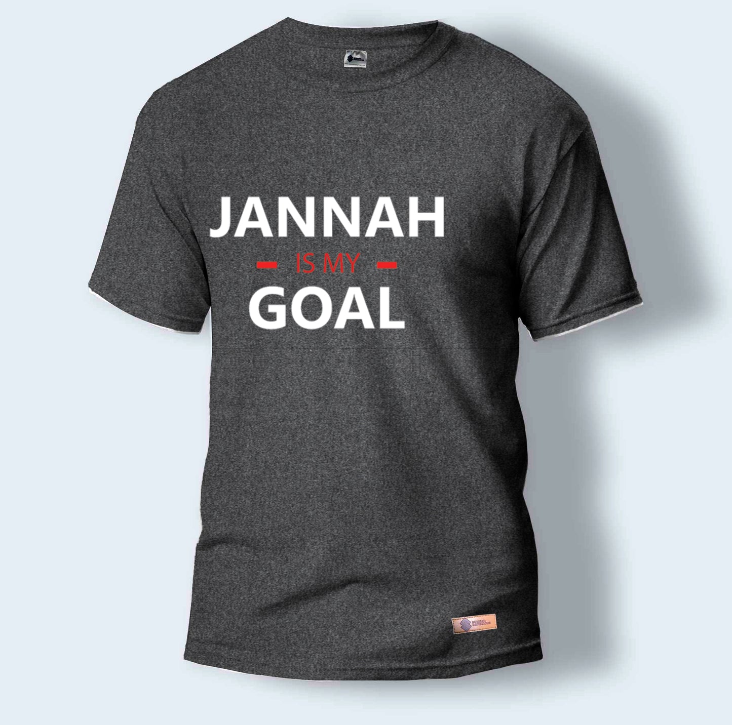 Jannah Is My Goal | Round Neck T-Shirt for Men