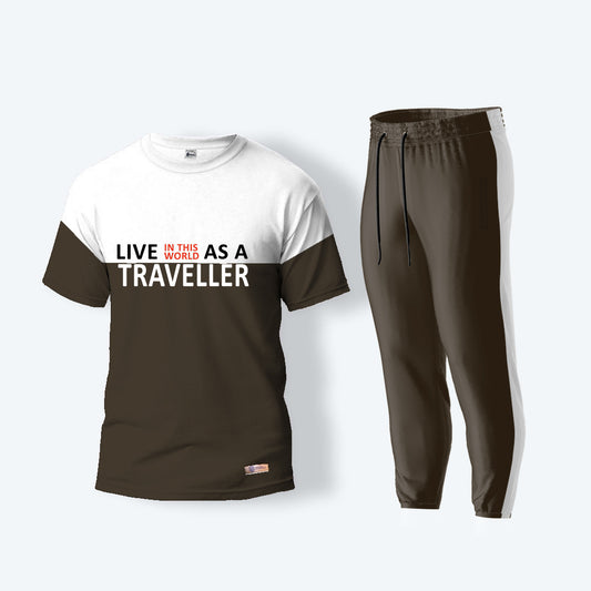 Live In This World As A Traveller Track Suit
