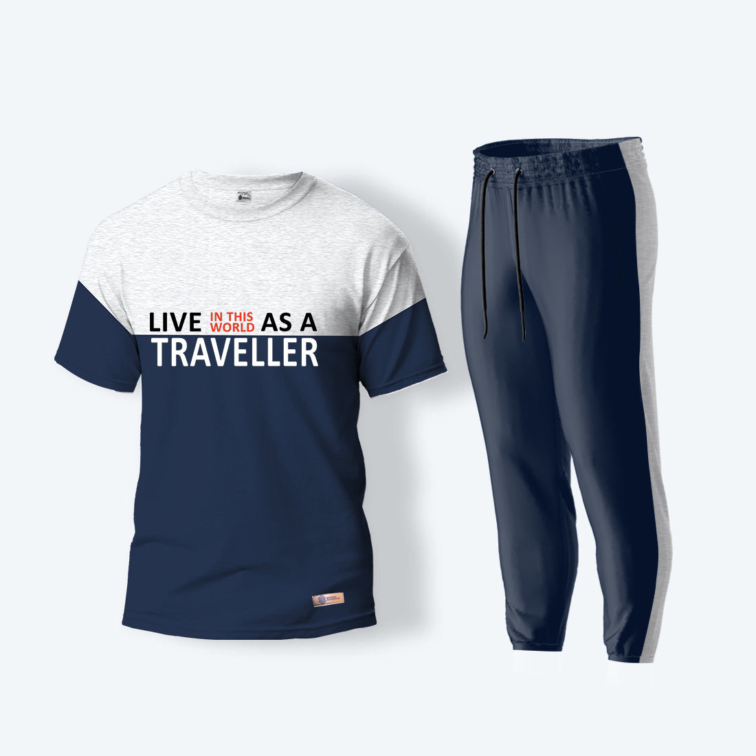 Live In This World As A Traveller Track Suit