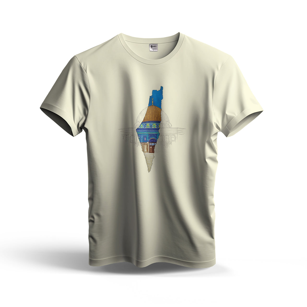 Map Masjid Aqsa | Dry Fit T-Shirt