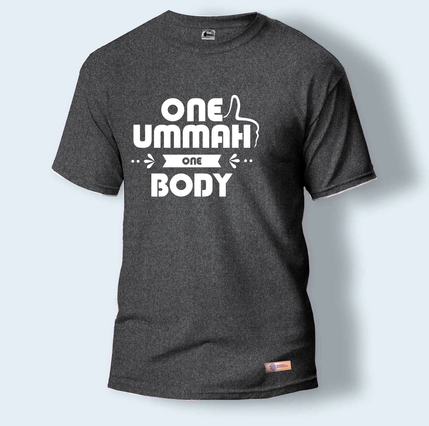 One Ummah One Body | Round Neck T-Shirt for Men