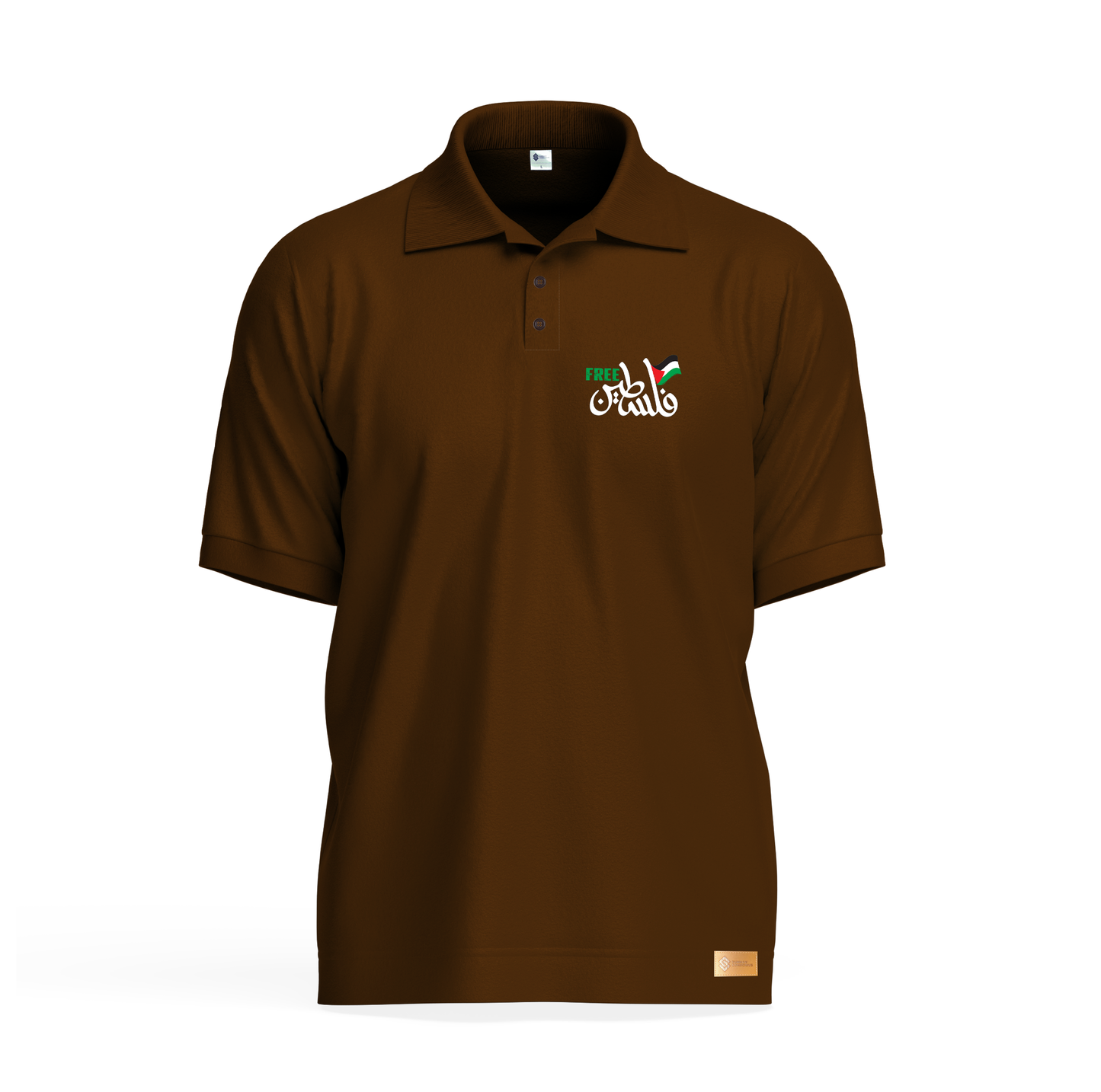 Free Palestine Polo Shirt