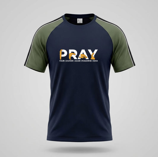 Pray | Dry Fit Round Neck T-Shirt