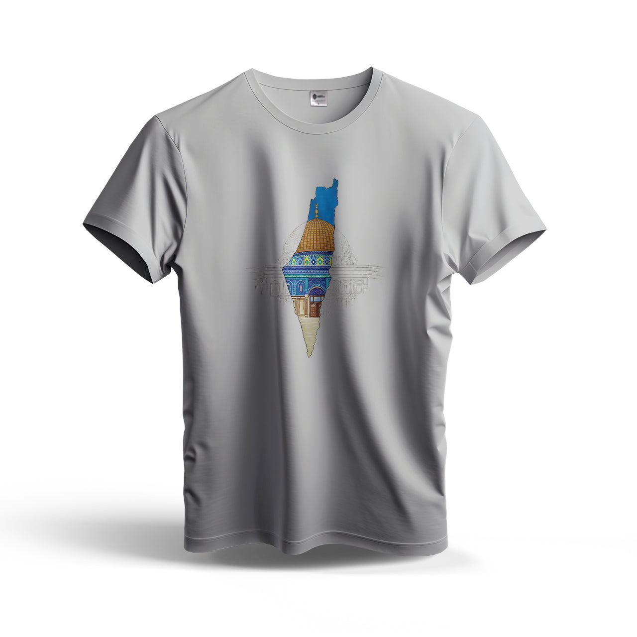 Map Masjid Aqsa | Dry Fit T-Shirt