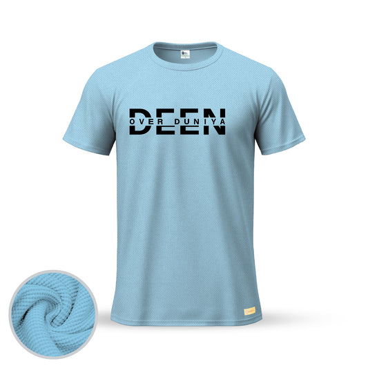 Deen Over Duniya | Thermal Round Neck T-Shirt for Men