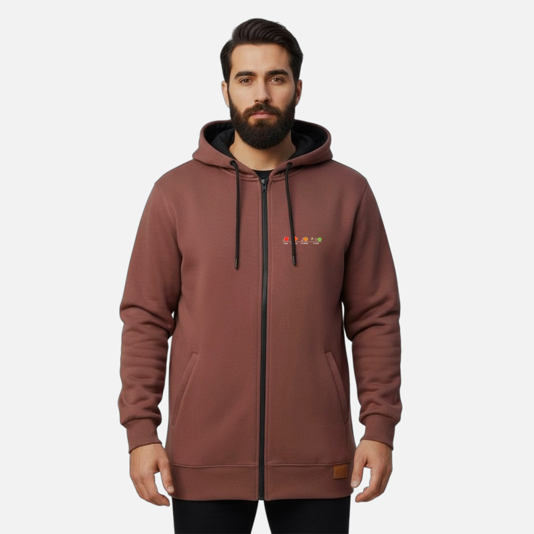 Today, In A Week, In A Month And In A Year | Zipper Hoodie