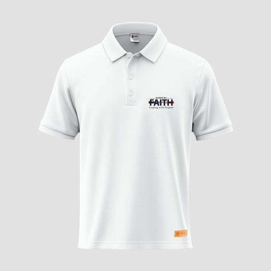 Guided By Faith Leading with Purpose Polo Shirt