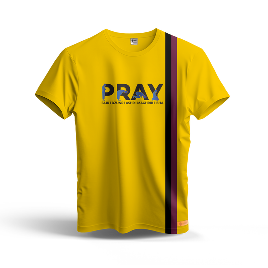 Pray Fajr | Zuher | Asar | Maghrib | Isha Dry Fit T-Shirt