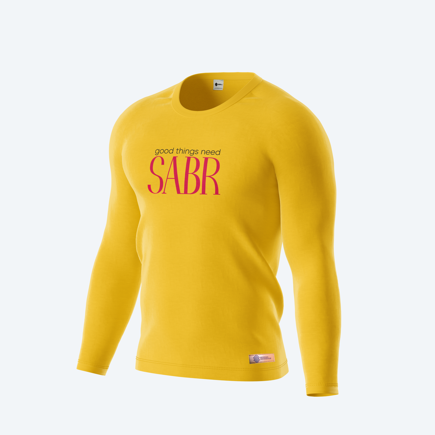 Good Things need Sabr Full Sleeves Shirt