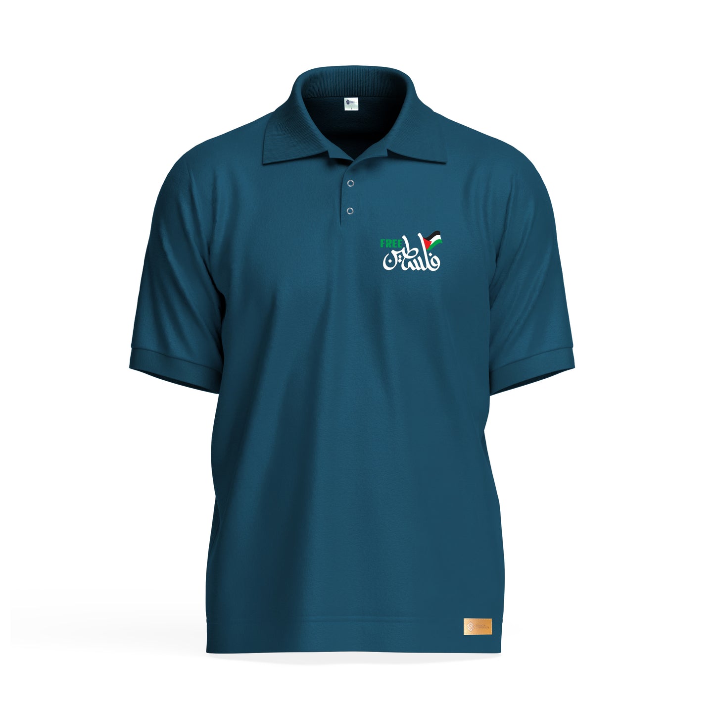 Free Palestine Polo Shirt