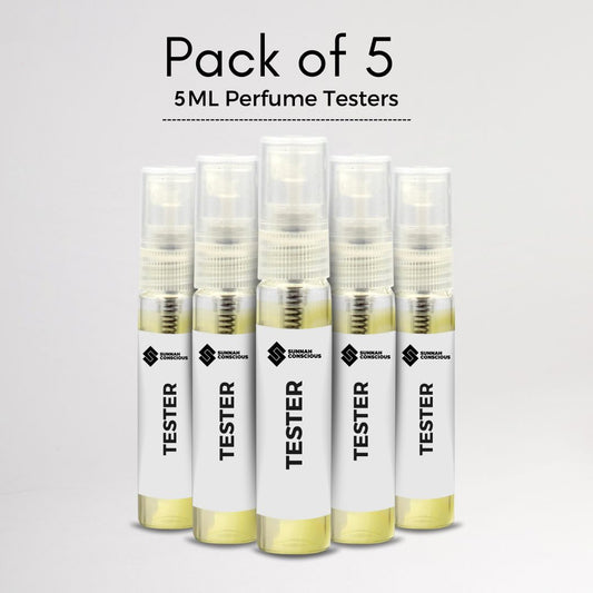 PACK OF 5 DEAL FRENCH SPRAY TESTERS (5 ML) Perfumes