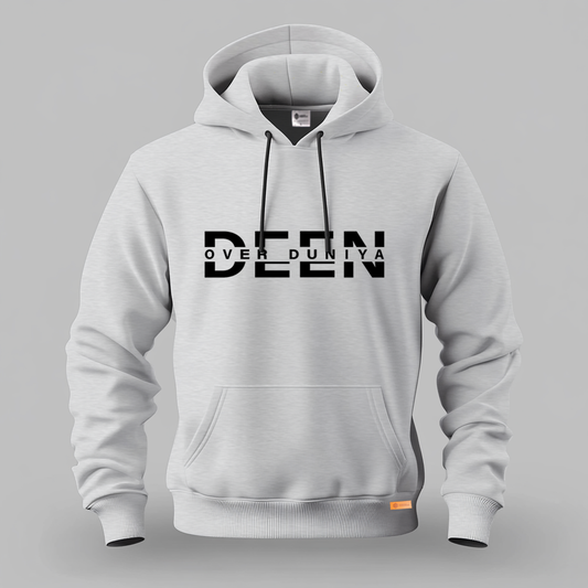 Deen Over Duniya Kangaroo Hoodie