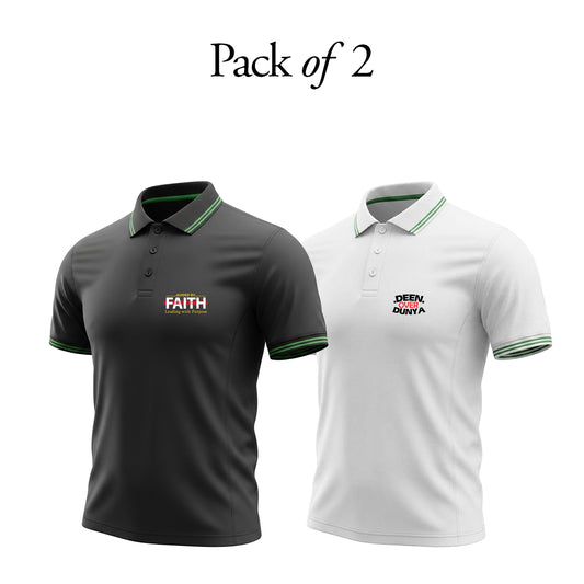 Pack of 2 Polo T-Shirt for Men