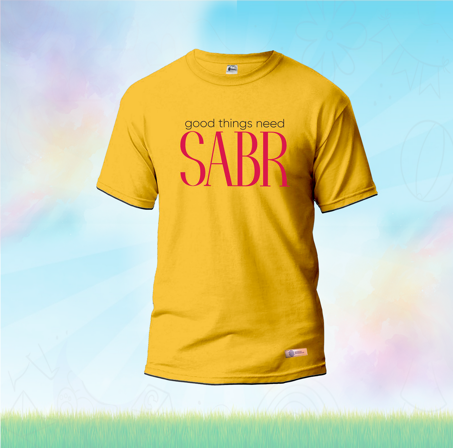 Good Things need Sabr Kids Shirts