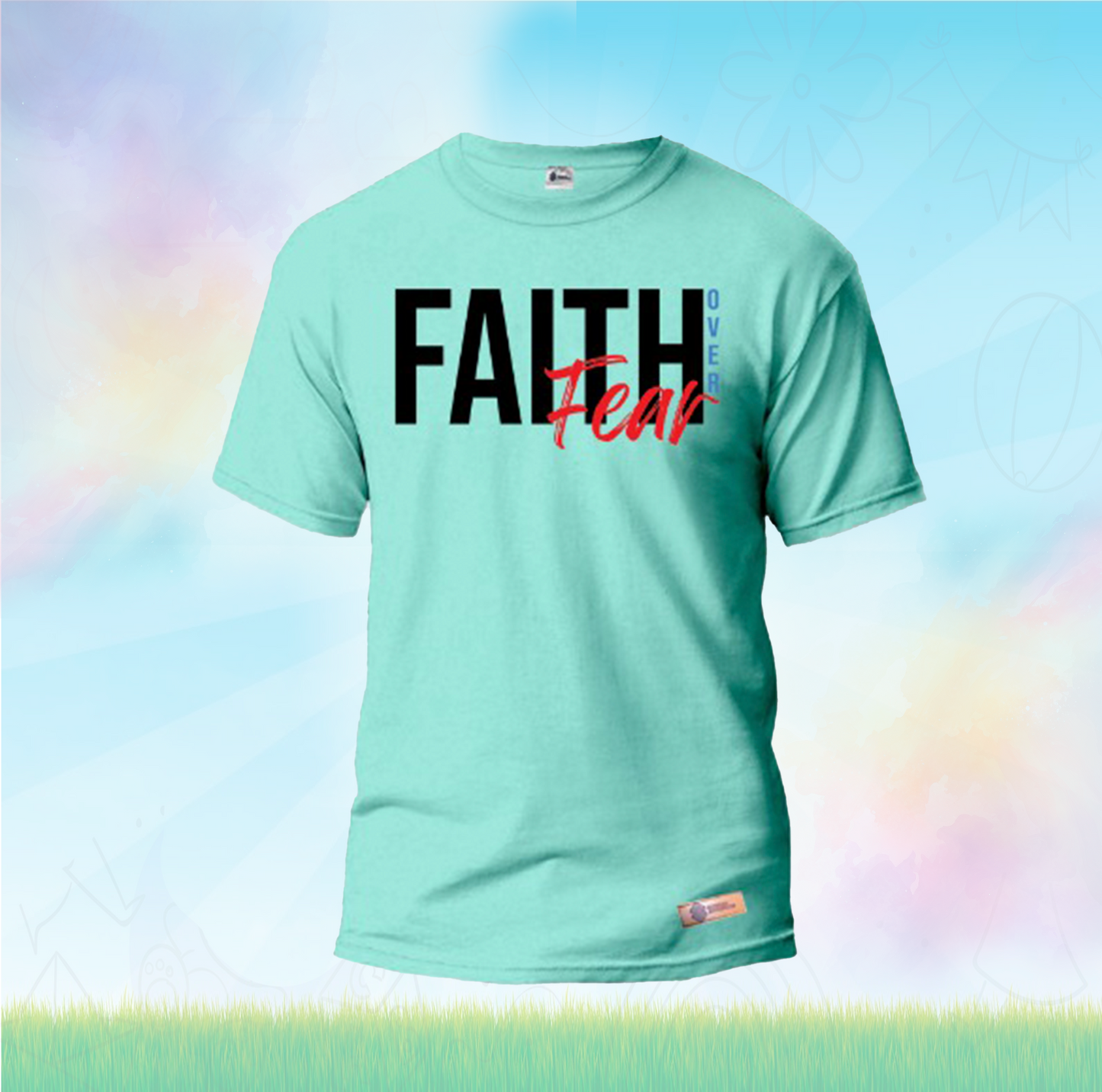 Faith Over Fear Kids Shirts