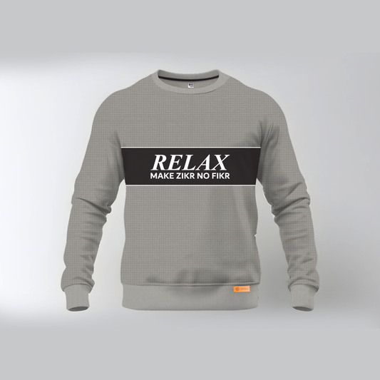 Relax Make Zikr No Fikr Thermal Waffle Shirt