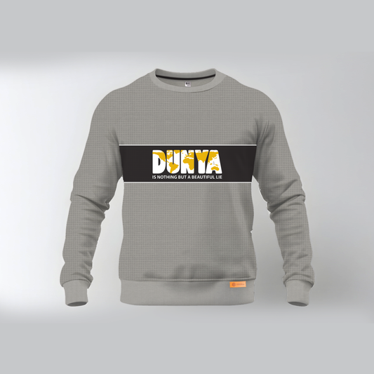 Dunya is Nothing But a Beautiful Lie Thermal Waffle Shirt