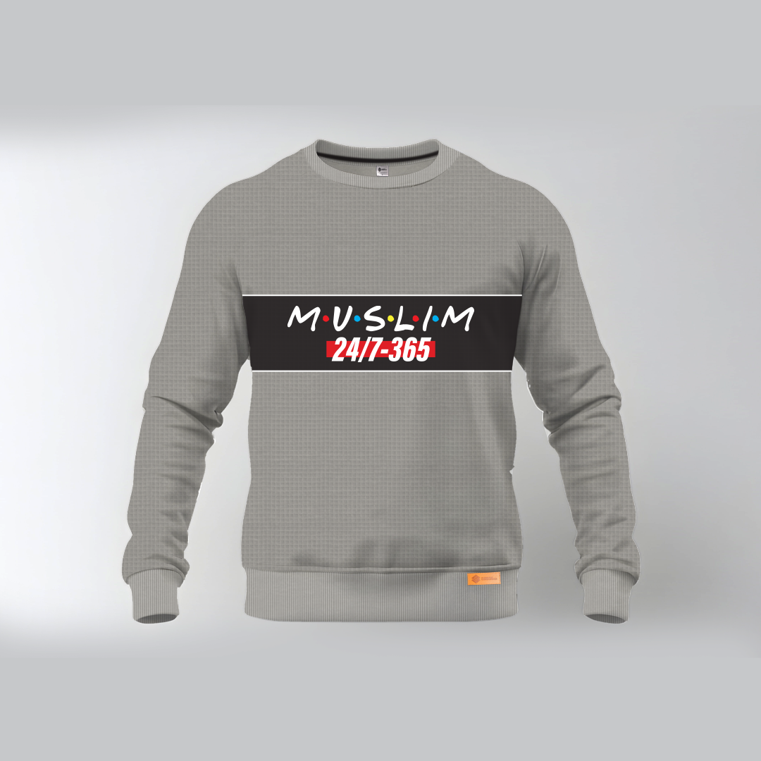 Muslim 24/7 365 Thermal Waffle Shirt