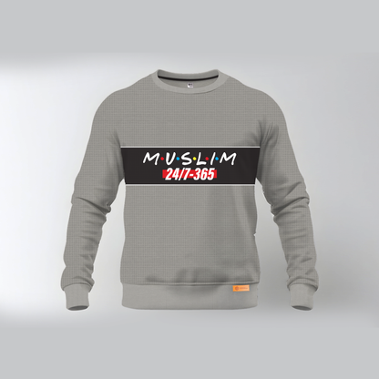 Muslim 24/7 365 Thermal Waffle Shirt