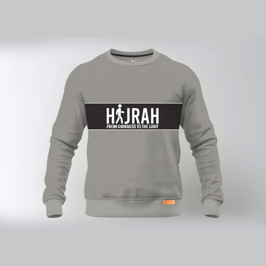 Hijrah From Darkness To The Light Thermal Waffle Shirt