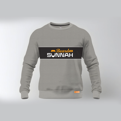 Beard Its Sunnah Thermal Waffle Shirt