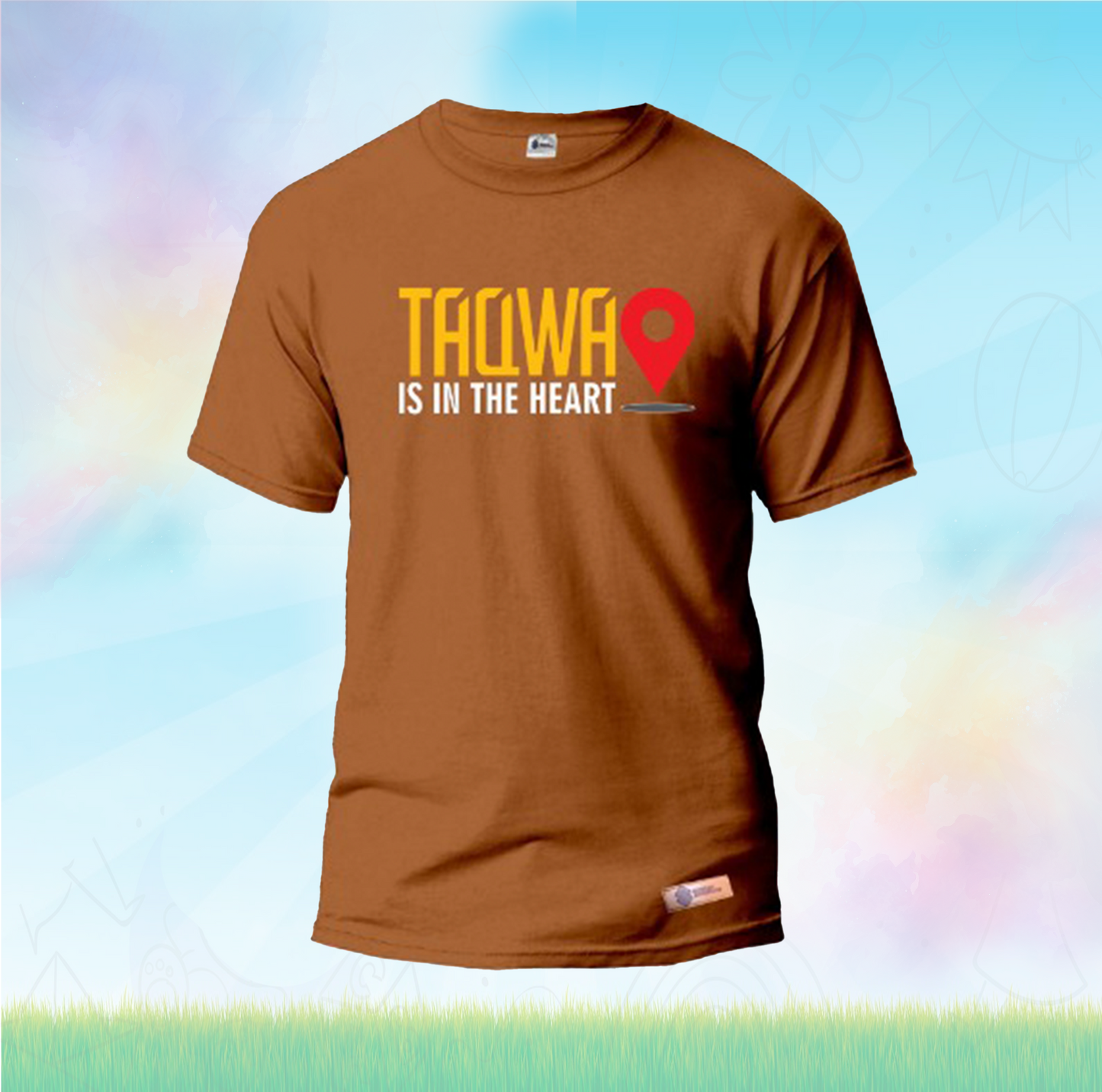 Taqwa is in the Heart  Kids Shirts