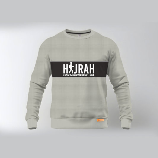 Hijrah From Darkness To The Light Thermal Waffle Shirt