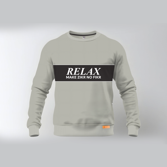 Relax Make Zikr No Fikr Thermal Waffle Shirt