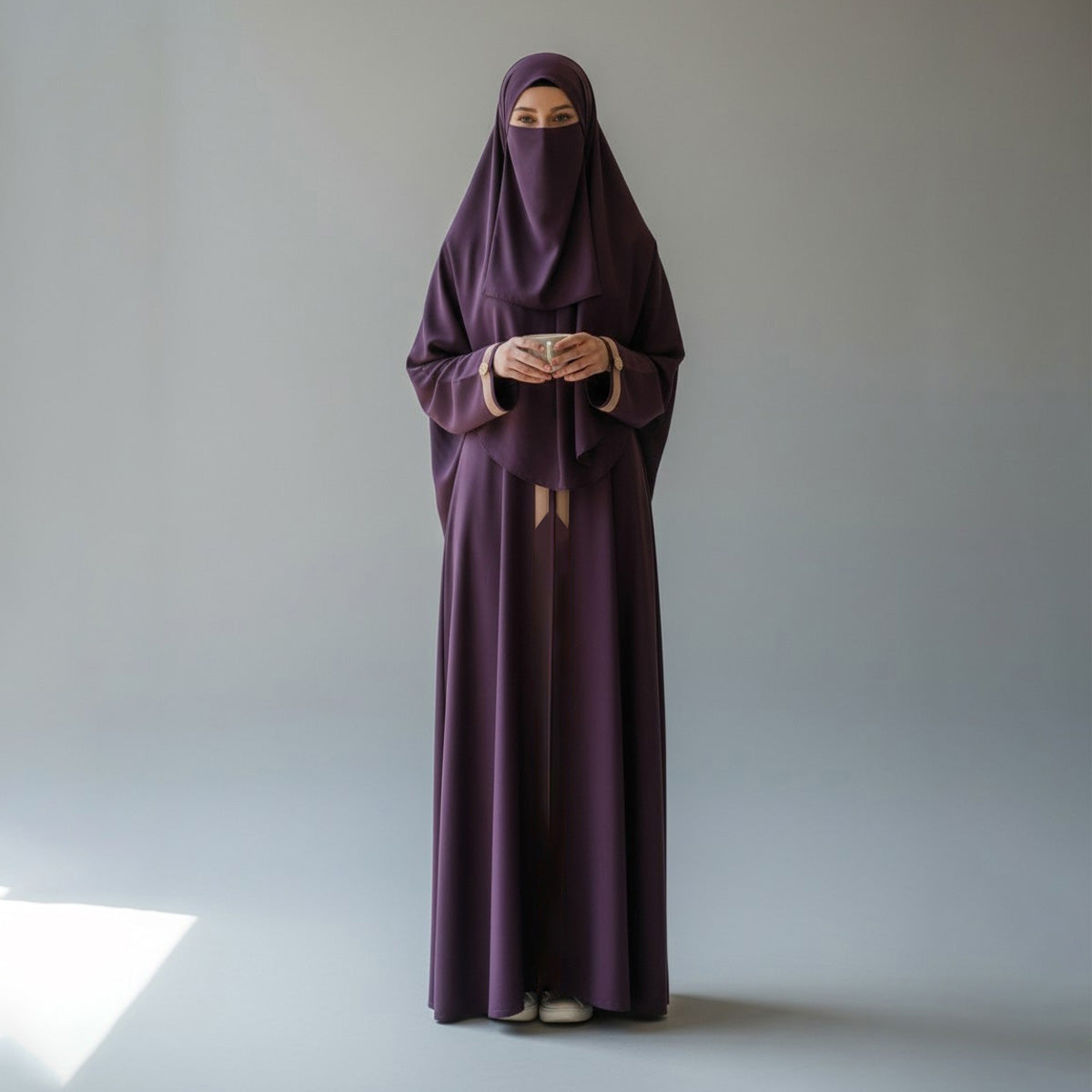 TikTok Front button Abaya