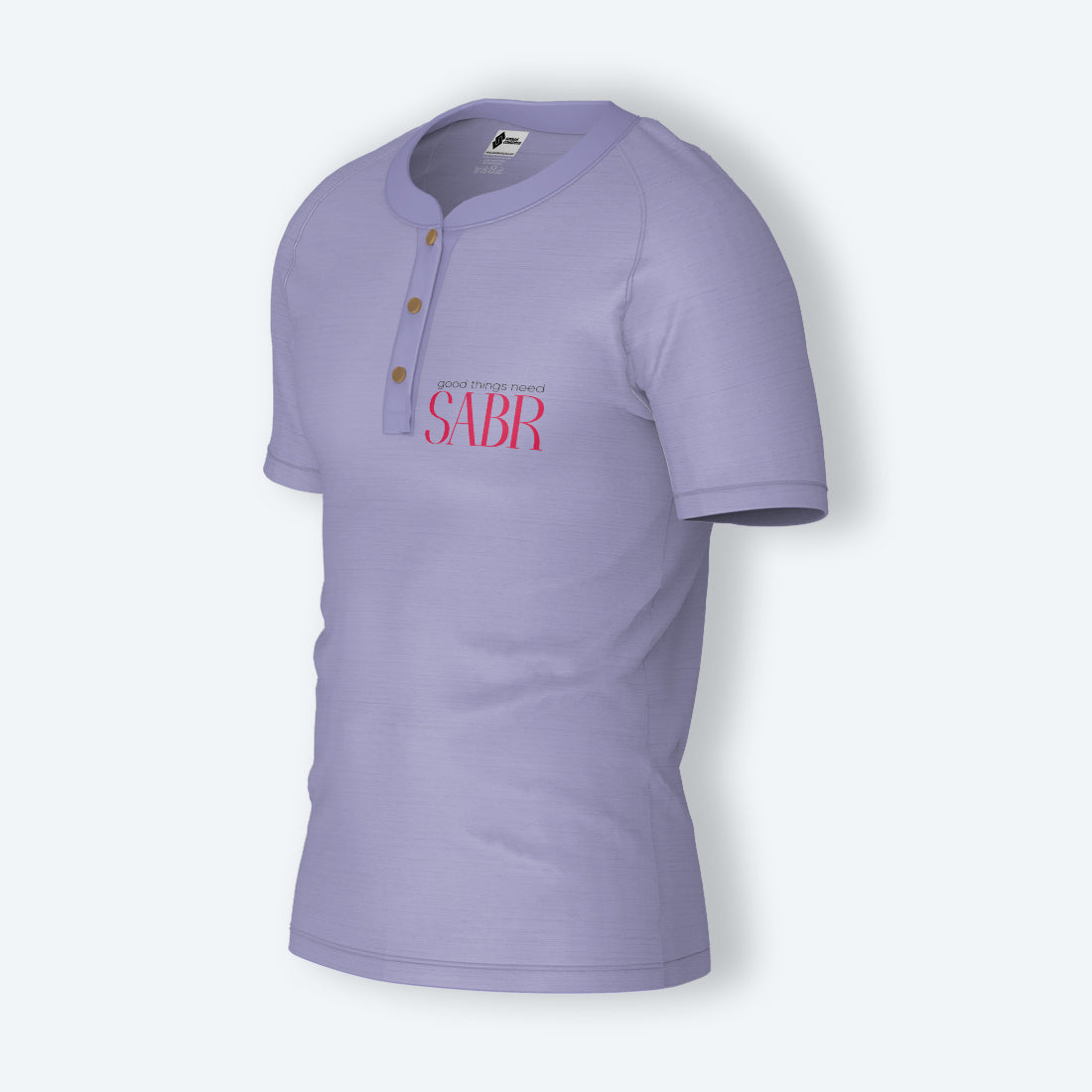 Good Things need Sabr Henley Shirt