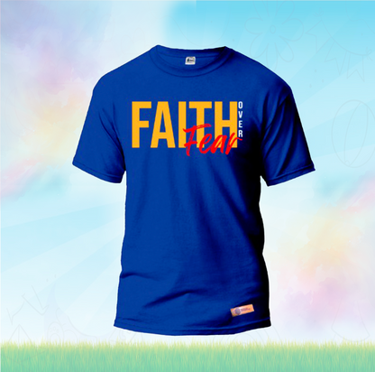 Faith Over Fear Kids Shirts