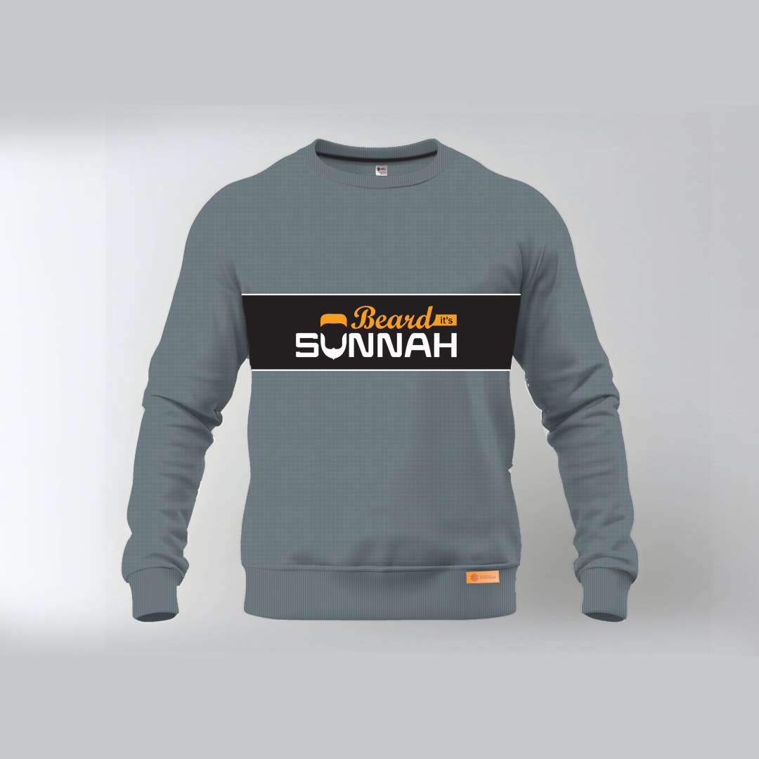 Beard Its Sunnah Thermal Waffle Shirt