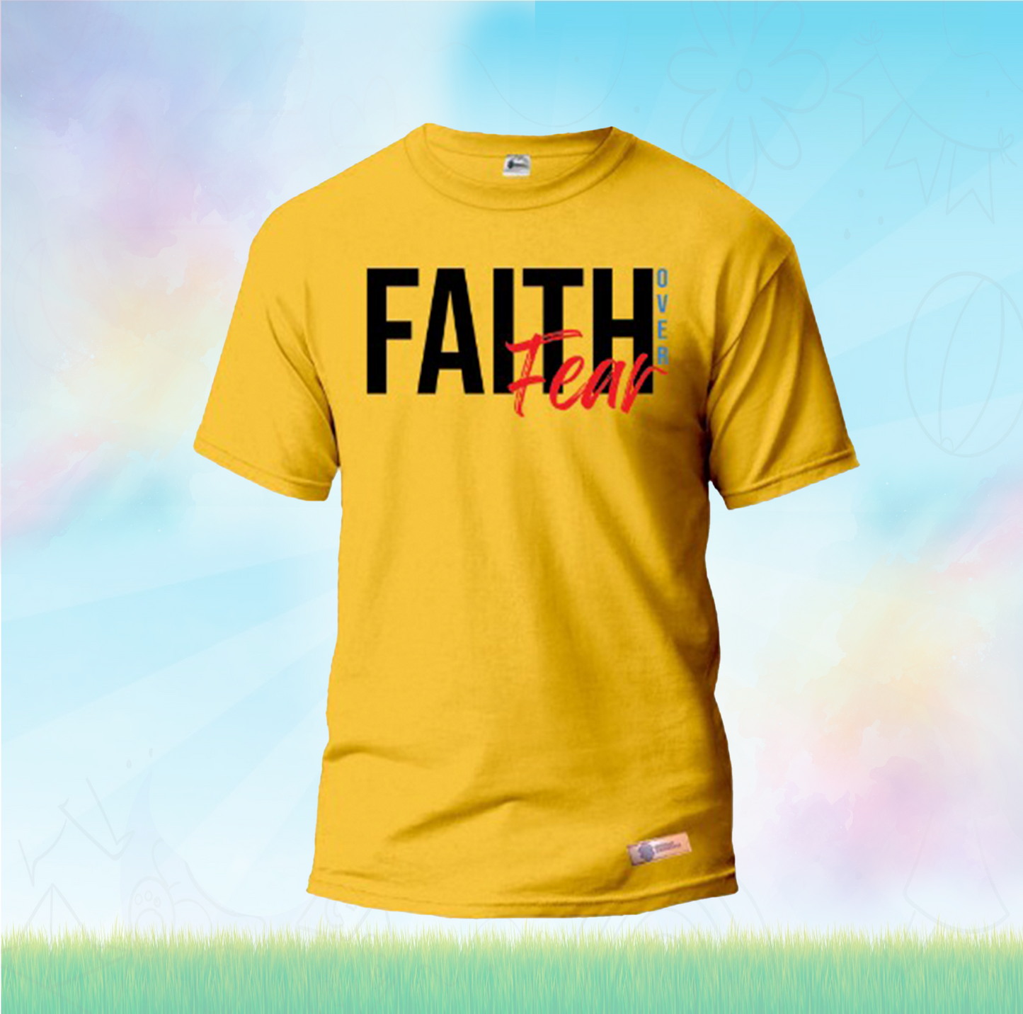 Faith Over Fear Kids Shirts