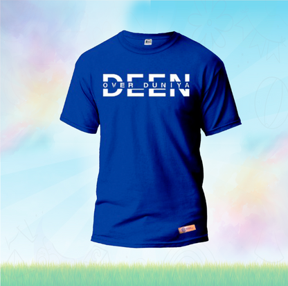 Deen Over Duniya Kids Shirts