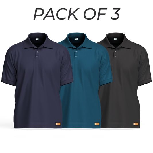 Pack of 3 Polo Shirts
