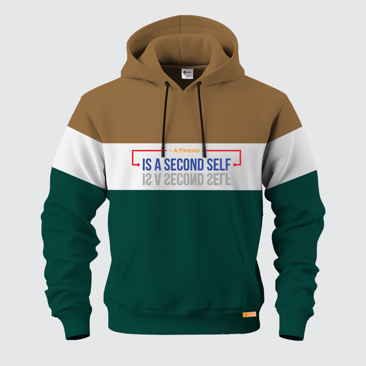 A Friend Is A Second Self | Kangaroo Hoodies | Pre Winter Sale