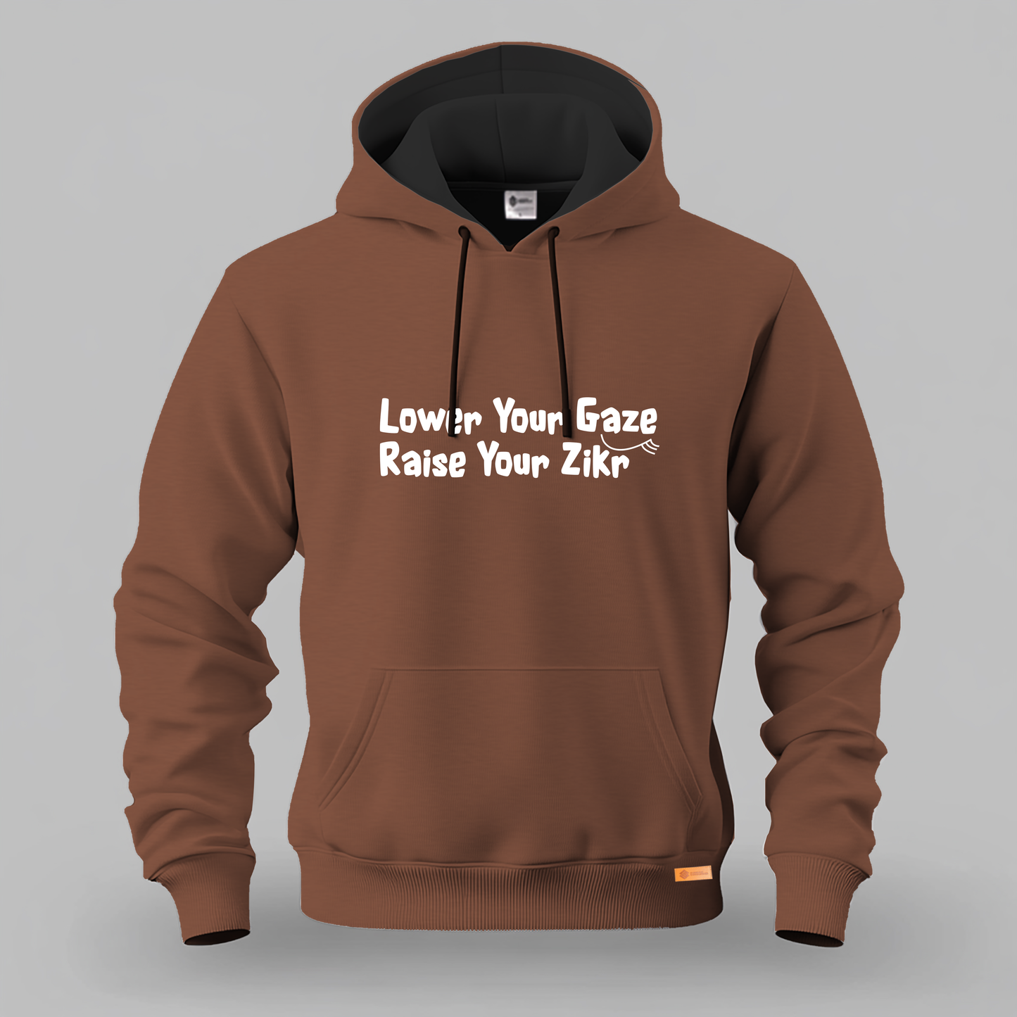 Lower Your Gaze, Raise Your Zikr Kangaroo Hoodie